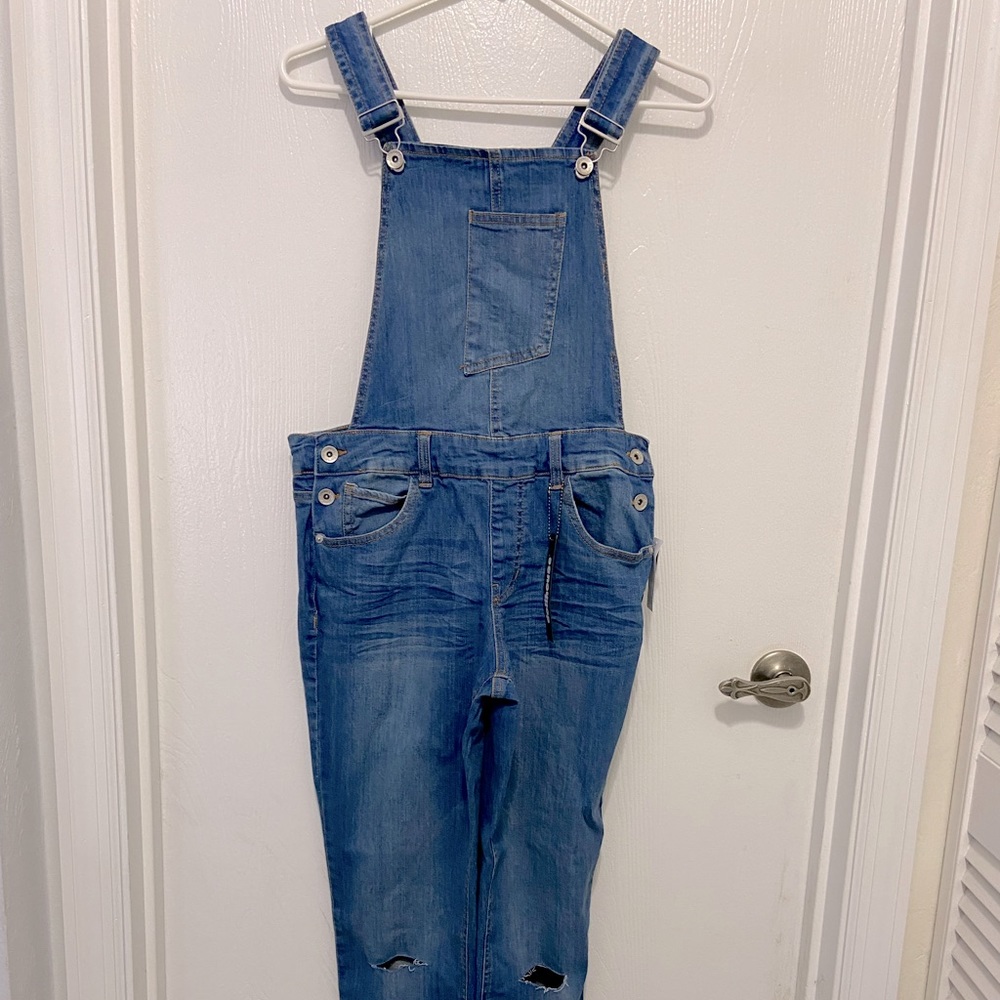 Dollhouse Distressed Overalls Sz 11